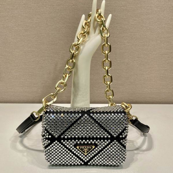 Prada 1BD329水晶17x11.5x6.5cm AP